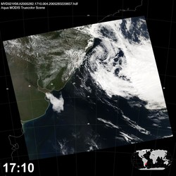 Level 1B Image at: 1710 UTC