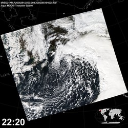 Level 1B Image at: 2220 UTC