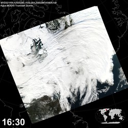 Level 1B Image at: 1630 UTC