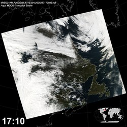 Level 1B Image at: 1710 UTC