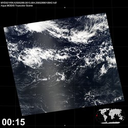 Level 1B Image at: 0015 UTC