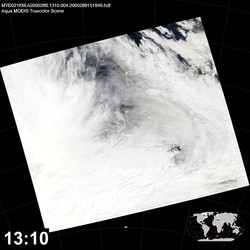 Level 1B Image at: 1310 UTC