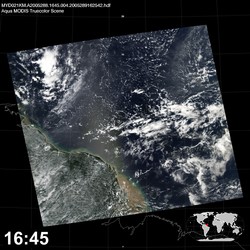 Level 1B Image at: 1645 UTC