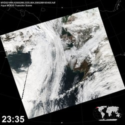 Level 1B Image at: 2335 UTC