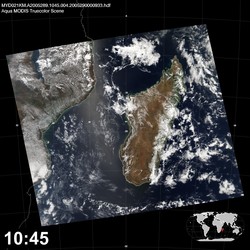 Level 1B Image at: 1045 UTC