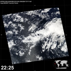 Level 1B Image at: 2225 UTC