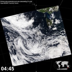 Level 1B Image at: 0445 UTC