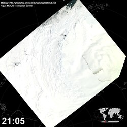 Level 1B Image at: 2105 UTC