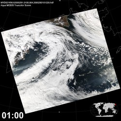 Level 1B Image at: 0100 UTC