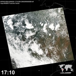 Level 1B Image at: 1710 UTC