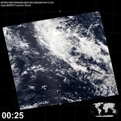 Level 1B Image at: 0025 UTC