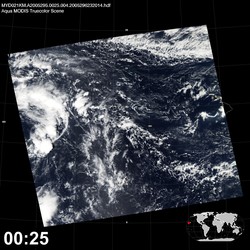 Level 1B Image at: 0025 UTC