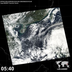 Level 1B Image at: 0540 UTC