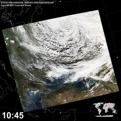 Level 1B Image at: 1045 UTC