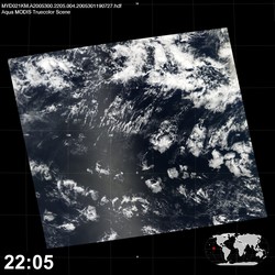 Level 1B Image at: 2205 UTC