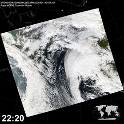 Level 1B Image at: 2220 UTC