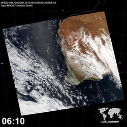 Level 1B Image at: 0610 UTC