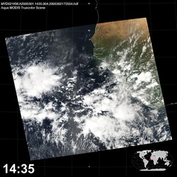 Level 1B Image at: 1435 UTC