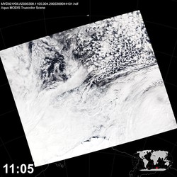 Level 1B Image at: 1105 UTC