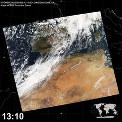 Level 1B Image at: 1310 UTC