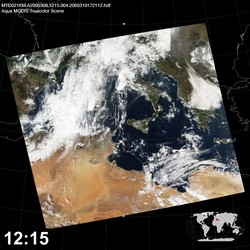 Level 1B Image at: 1215 UTC