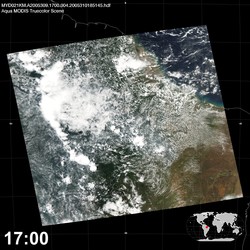 Level 1B Image at: 1700 UTC