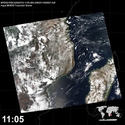 Level 1B Image at: 1105 UTC