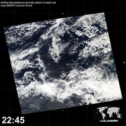 Level 1B Image at: 2245 UTC