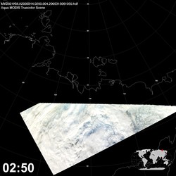 Level 1B Image at: 0250 UTC