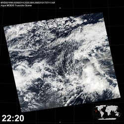 Level 1B Image at: 2220 UTC