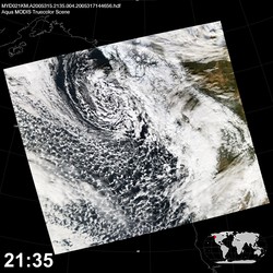 Level 1B Image at: 2135 UTC