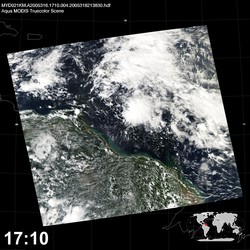 Level 1B Image at: 1710 UTC