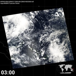 Level 1B Image at: 0300 UTC