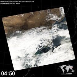 Level 1B Image at: 0450 UTC