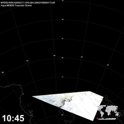 Level 1B Image at: 1045 UTC