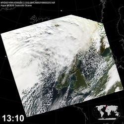 Level 1B Image at: 1310 UTC