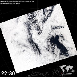 Level 1B Image at: 2230 UTC