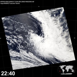 Level 1B Image at: 2240 UTC