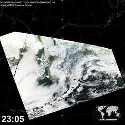 Level 1B Image at: 2305 UTC