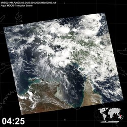 Level 1B Image at: 0425 UTC