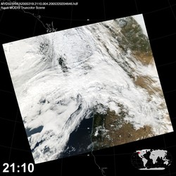 Level 1B Image at: 2110 UTC