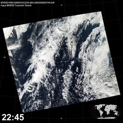 Level 1B Image at: 2245 UTC