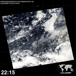 Level 1B Image at: 2215 UTC