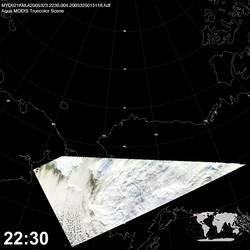 Level 1B Image at: 2230 UTC