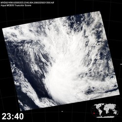 Level 1B Image at: 2340 UTC