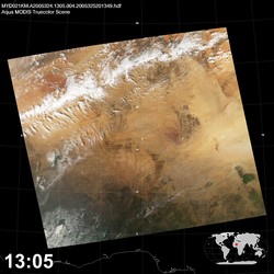 Level 1B Image at: 1305 UTC