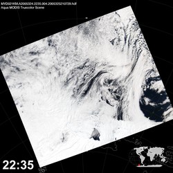 Level 1B Image at: 2235 UTC