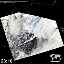 Level 1B Image at: 2310 UTC