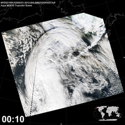 Level 1B Image at: 0010 UTC