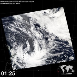 Level 1B Image at: 0125 UTC